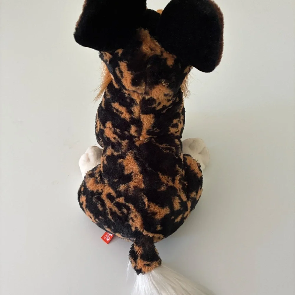 Wild Republic African Wild Dog Painted Wolf Plush Stuffed Animal 12 Inch Safari